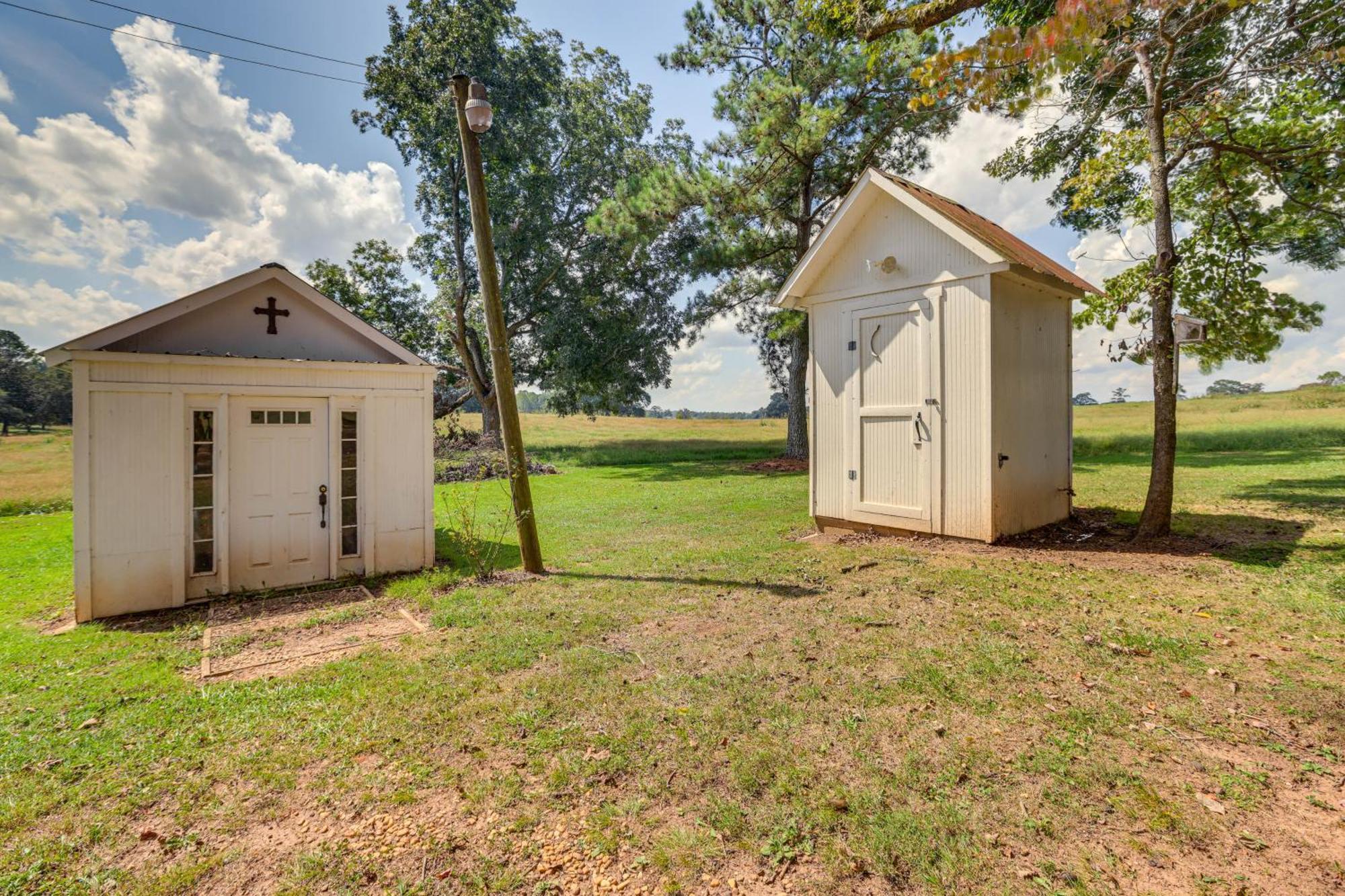 Country Home Near Lake Wedowee Patio And Fire Pit! Lineville エクステリア 写真